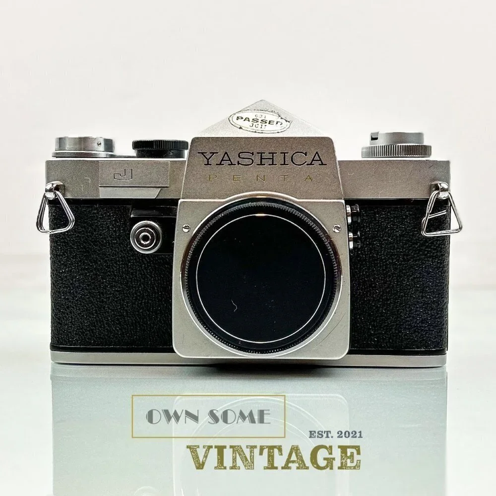 YASHICA J Penta 35mm Film Camera with Shutter Release Grip